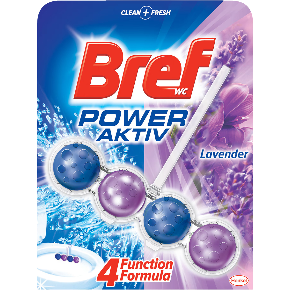 BREF POWER AKTIV ODORIZANT WC 50G LAVENDER