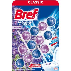 BREF POWER AKTIV ODORIZANT WC 3X50G LAVENDER
