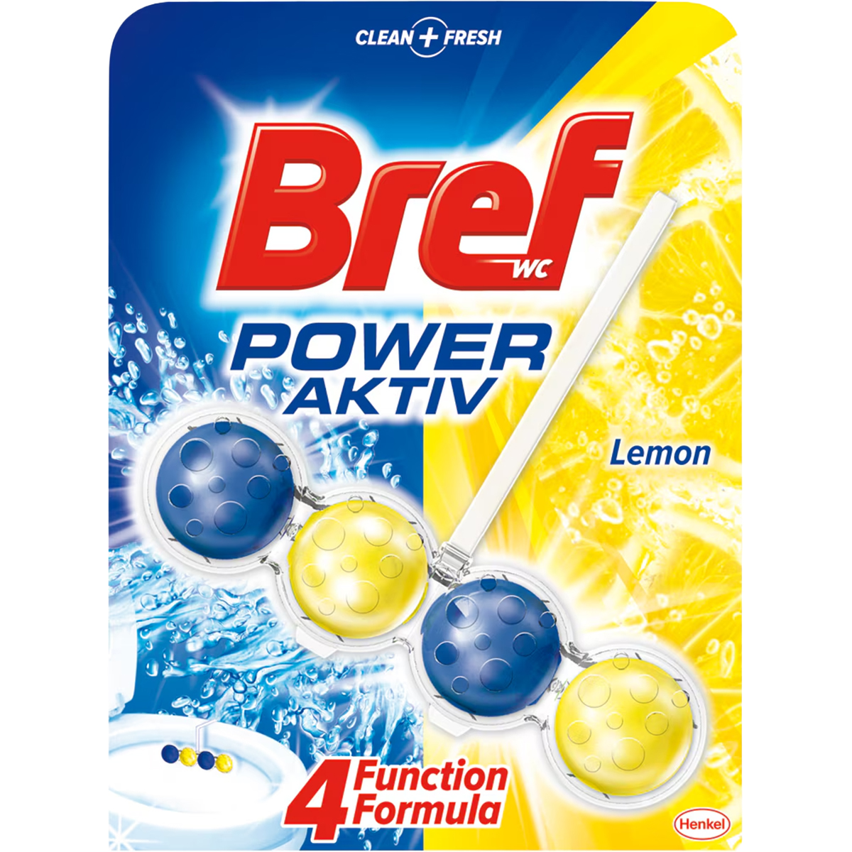 BREF POWER AKTIV ODORIZANT WC 50G LEMON