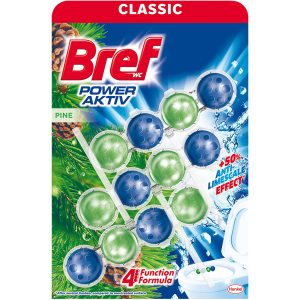 BREF POWER AKTIV ODORIZANT WC 3X50G PINE