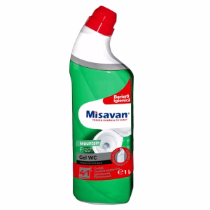 Solutie curatare toaleta Misavan Gel Wc Mountain Fresh 4in1 1l