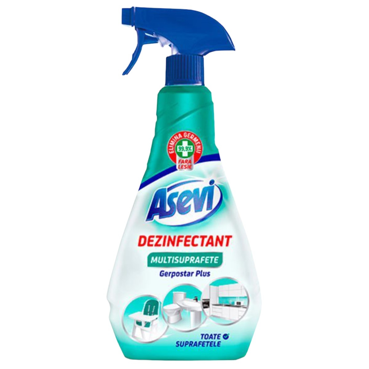 ASEVI SOLUTIE SPRAY DEZINFECTANT MULTISUPRAFETE 750ML