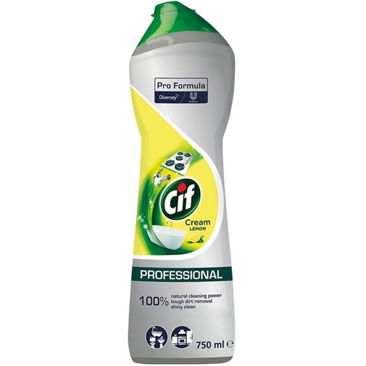 CIF CREMA SUPRAFETE 750ML PROFESSIONAL LEMON