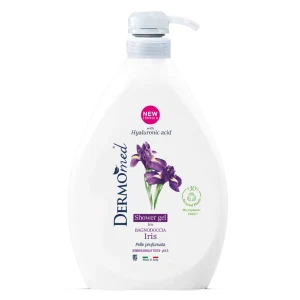 Gel de dus cu iris cu dispenser, 1000ml, Dermomed