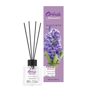 Difuzor cu bețișoare – Orhide Zambila, 100 ml