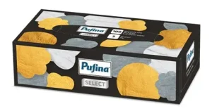Șervețele faciale Pufina Select – 3 straturi ultra fine