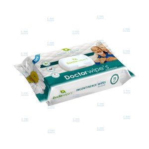 DOCTOR WIPE'S SERVETELE UMEDE INCONTINENTA 72BUC